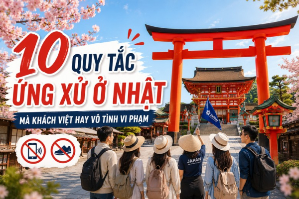 10 quy tắc ứng xử ở Nhật mà khách Việt hay vô tình vi phạm và cách tránh