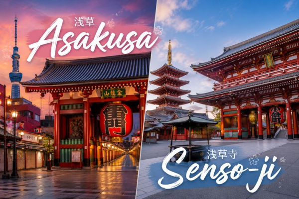 Asakusa và đền Senso-ji: nên đến giờ nào, chụp ảnh đẹp ở đâu và mua gì khi đi dạo phố Nakamise