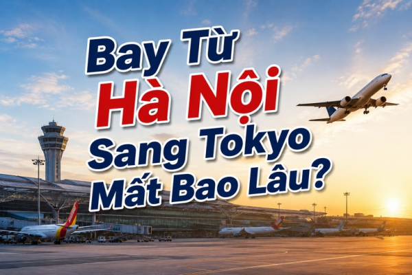 Bay Từ Hà Nội Sang Tokyo Mất Bao Lâu? Hãng Bay, Sân Bay Đến Và Mẹo Chọn Vé Rẻ Nhất 2026