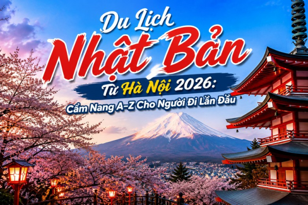 Cẩm nang  Du lịch Nhật Bản từ Hà Nội cho người đi lần đầu