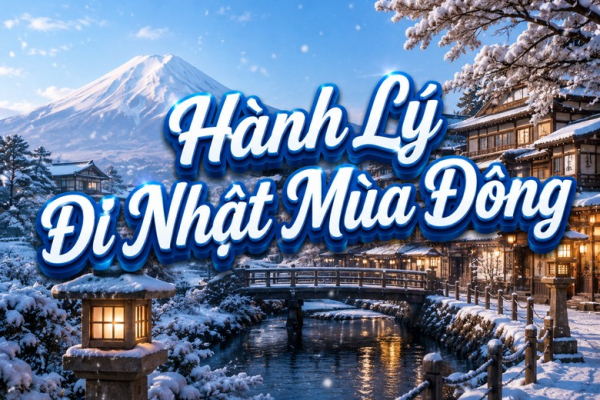 Hành Lý Đi Nhật Mùa Đông Nên Mang Theo Gì?
