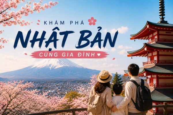Đi tour Nhật Bản cùng gia đình có con nhỏ: Cần chuẩn bị gì?