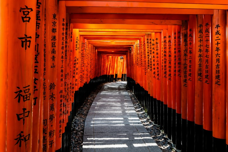 Đường hầm cổng torii Fushimi Inari