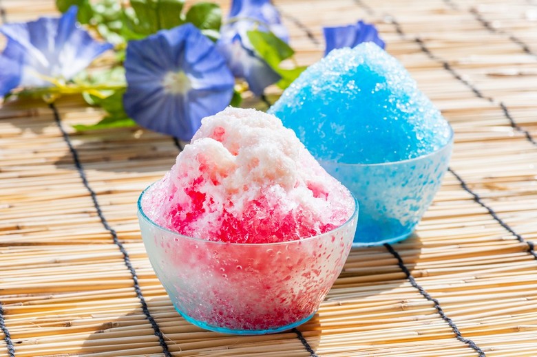 Món kakigori đá bào Nhật Bản