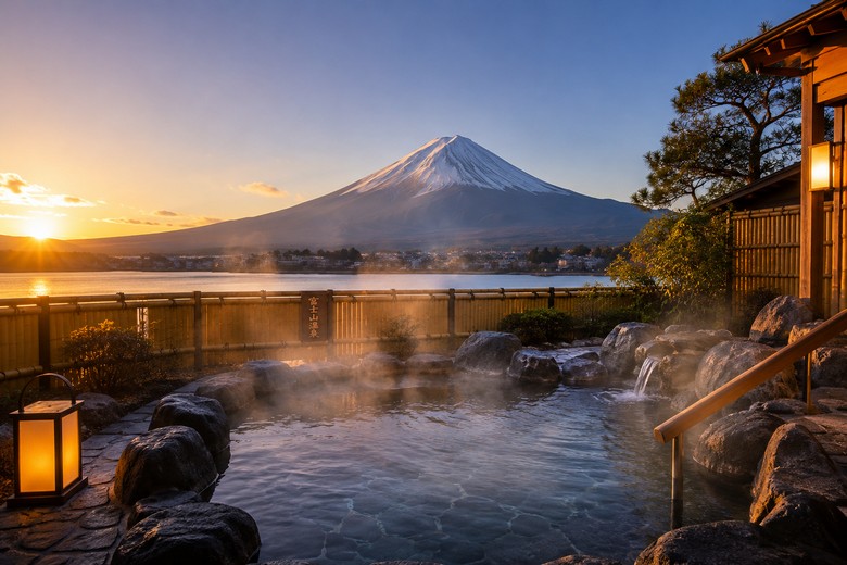 Onsen ở núi Phú Sĩ