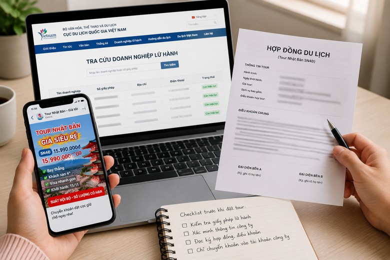 Hình minh họa kiểm tra giấy phép kinh doanh