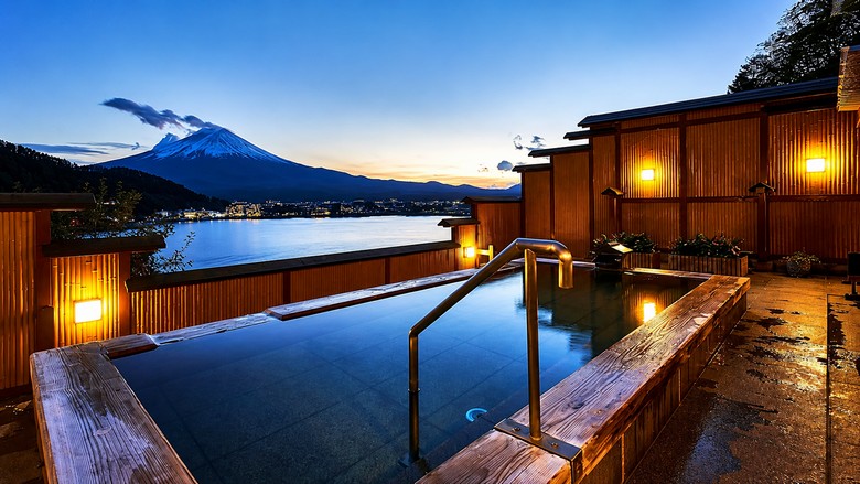 Onsen view Phú Sĩ