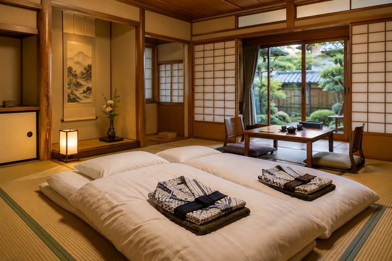 Căn phòng tatami truyền thống